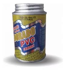 [PRE-9708] CEMENTO PARA PVC DORADO 118ML EL DORADO
