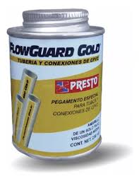 [PRE-9804] CEMENTO PARA CPVC DORADO 236ML YELLOW GOLD