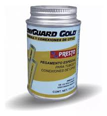 [PRE-9808] CEMENTO PARA CPVC DORADO 118ML YELLOW GOLD