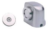 [PHI-1054NS] TOPE PARA PUERTA MAGNETICO INSTALACION AL PISO CROMO SATINADO