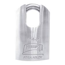 [PHI-114P] CANDADO DE ACERO 50MM BLINDADO ANTIPALANCA METALICO