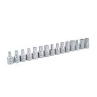 [URR-2393] JUEGO DE DADOS 3/8" PARA DRENADO ACEITE (14 PZAS)