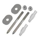 [COF-TP-1072] JUEGO DE TORNILLOS Y TAQUETES PARA WC DE 3.1/2" ACERO INOXIDABLE