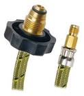 [COF-VG-P55] MANGUERA PARA GAS FLEXIBLE DE VINILO 35CM SALIDA 7/16"X7/8" CON PIGTAIL