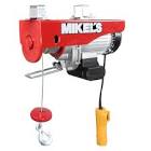 [SUR-POLEC2] POLIPASTO ELECTRICO 600 KG CABLE DE 4 MT X 5/32" VEL 10/5 ALTURA 12/6 MT 950 W CON GANCHO CON POLEA