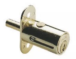 [PHI-200L] CERRADURA PARA MUEBLE PUERTA CORREDIZA LATONADA