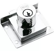 [PHI-24C] CERRADURA PARA MUEBLE ESCRITORIO D/CUADRO CROMADA