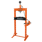 [URR-24701] PRENSA DE BANCO HIDRAULICA 12 TON CON MESA AJUSTABLE CON MANOMETRO
