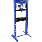 [URR-24702] PRENSA DE BANCO HIDRAULICA 20 TON CON MESA AJUSTABLE CON MANOMETRO