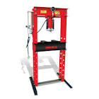 [URR-24703] PRENSA DE BANCO HIDRAULICA 30 TON CON MESA AJUSTABLE CON MANOMETRO