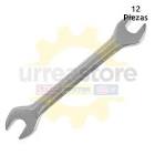 [SUR-25] LLAVE ESPAÑOLA 1/2"X9/16" PULIDO ESPEJO