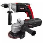 [URR-PQE16] ROTOMARTILLO 1/2" VVR 850 W 0-2700RPM U. PESADO+ESMERILADORA ANG. 4.1/2" 900W 11000RPM M14 U. PESADO