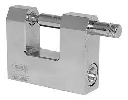 [PHI-290] CANDADO PARA CORTINA DE LATON 75MM LLAVE ABLOY ALTA SEGURIDAD
