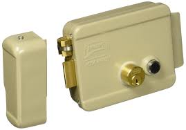 [PHI-321DCBIABG] CERRADURA DE SOBREPONER IZQ ELECTRICA CON BOTON BEIGE