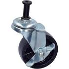[URR-R9984] RUEDA GIRATORIA DE 2.1/2" CON ESPIGA RUEDA POLIPROPILENO PARA BANCO MECANICO PARA MOD 9984