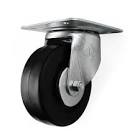 [URR-R9991] RUEDA GIRATORIA DE 2.1/2" CON PLACA RUEDA POLIPROPILENO PARA BANCO MECANICO PARA MOD 9991
