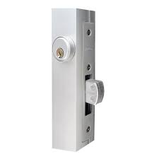 [PHI-590AN] CERRADURA DE EMBUTIR USO COMERCIAL GANCHO RECTO 28.6 MM ALUMINIO 2 LLAVES
