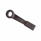 [URR-2727SW] LLAVE DE GOLPE PLANA 1.11/16" 12 PTAS NEGRA