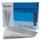 [URR-REPCUTF25] REPUESTO PARA CUTTER CUCHILLA CORTA (10 PIEZAS)