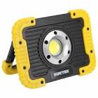 [SUR-RFR9] LAMPARA TIPO REFLECTOR DE LED RECARGABLE 10 W 0900 LM DE ABS LUZ DE DIA CARGADOR USB POWER BANK