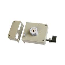 [PHI-AS-725DABG] CERRADURA DE SOBREPONER DER CLASICA LLAVE/PUNTOS BEIGE