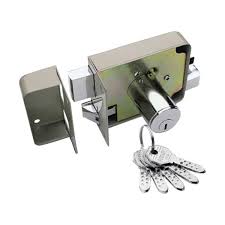 [PHI-AS-725IFIABG] CERRADURA DE SOBREPONER IZQ INSTALA FACIL LLAVE/PUNTOS BEIGE