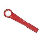 [URR-2832SWH] LLAVE DE GOLPE PARED DELGADA 2" 6 PTAS NEGRA