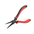 [URR-28641P] PINZA PARA ELECTRONICA 5.9/16" PUNTA TIPO AGUJA RECTA C/RESORTE (PLUS)
