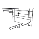 [SUR-RMEN12] RACK PARA 12 MENSULAS CON SOPORTE PINTURA ELECTROSTATICA 31CMX43CMX22CM P/PANEL RANURADO O PERFOCEL