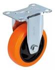 [SUR-RV10F] RODAJA DE PVC 4" FIJA SIN FRENO