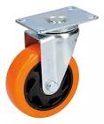 [SUR-RV10G] RODAJA DE PVC 4" GIRATORIA SIN FRENO