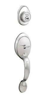 [YAL-EDC15VEN] CERRADURA DE GATILLO LLAVE/LLAVE NIQUEL SATINADO VENECIA