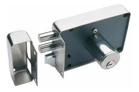 [PHI-HS-4000-AS 6 DIF] CERRADURA DE SOBREPONER DER INSTALA FACIL LLAVE/PUNTOS ALTA SEGURIDAD ACERO INOXIDABLE
