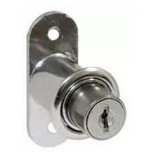 [PHI-MX2431] CERRADURA PARA MUEBLE PUERTA CORREDIZA DE TRASLAPE CIERRE AL PRESIONAR NIQUEL