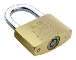 [PHI-ST-50] CANDADO DE LATON 50MM CON LLAVE BANCARIA