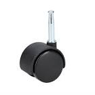 [SUR-RY4M] RODAJA DE NYLON 40 MM TIPO YO-YO SIN FRENO ESPIGA PARA MADERA