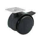 [SUR-RY5B] RODAJA DE NYLON 50 MM TIPO YO-YO CON FRENO CON PLACA
