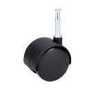 [SUR-RY5M] RODAJA DE NYLON 50 MM TIPO YO-YO SIN FRENO ESPIGA PARA MADERA