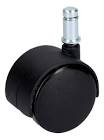 [SUR-RY5P] RODAJA DE NYLON 40 MM TIPO YO-YO SIN FRENO ESPIGA CON ARO