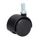 [SUR-RY5R] RODAJA DE NYLON 50 MM TIPO YO-YO SIN FRENO ESPIGA CON ROSCA