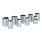 [SUR-S06M] JUEGO DE 9 DADOS METRICOS 3/8"
