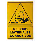[SUR-SES29] SEÑAL "MATERIALES CORROSIVOS"