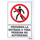[SUR-SES40] SEÑAL "PROHIBIDA LA ENTRADA"
