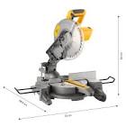 [URR-SI810] SIERRA INGLETEADORA 10" 1800 W 5000 RPM USO PESADO INCLUYE SIERRA CIRCULAR Y BOLSA RECOLECTORA