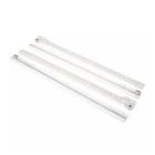 [HAN-3156] JUEGO DE CORREDERA TIPO EUROPEO 40 CM EPOXICO BLANCO SIN TORNILLOS