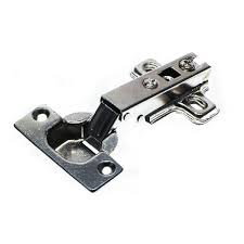 [HAN-3645] BISAGRA BIDIMENSIONAL 110° COB. COMPLETA NIQUELADO CON TORNILLO (BOLSA CON 2 PZAS)