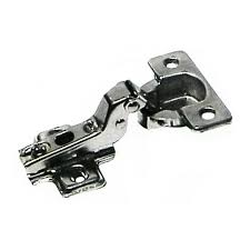 [HAN-3649] BISAGRA BIDIMENSIONAL 110° COB. INTERNA NIQUELADO CON TORNILLO (BOLSA CON 2 PZAS)