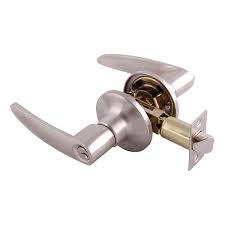 [DEX-6636] CERRADURA MANIJA GRANITO TUBULAR ENTRADA NIQUEL SATINADO (BLISTER)