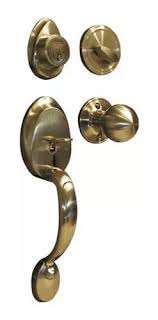 [DEX-6740] CERRADURA DE GATILLO LLAVE/LLAVE LATON ANTIGUO DALTON (BLISTER)