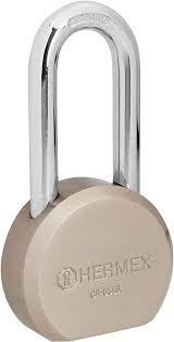 [DEX-6944] CANDADO DE ACERO REDONDO 65MM GANCHO LARGO